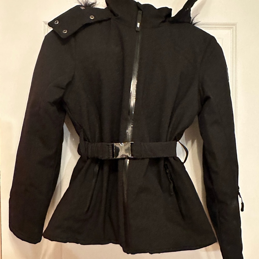 ASOS 4505 Women’s black ski jacket - belted